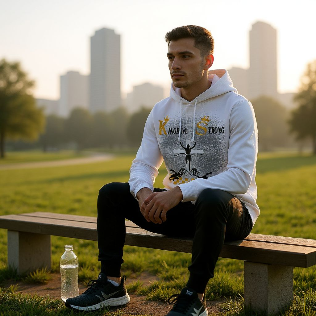 I HAVE FOUGHT THE GOOD FIGHT HEAVY WEIGHT LUX HOODIE (STATEMENT PIECE OF 2026)