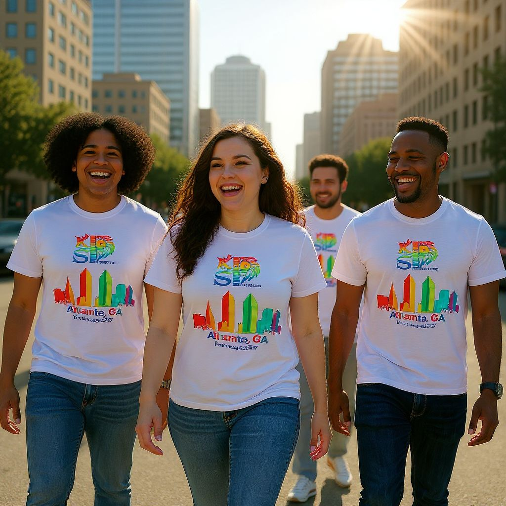 KINGDOM STRONG ATLANTA GA, RAINBOW STREETWEAR LIMITED EDITION LOGO WITH BLOOD TEAR HEAVYWEIGHT T-SHIRT